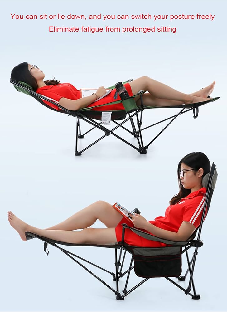 Amazon｜座椅子、屋外折りたたみポータブルリクライニングチェア座って